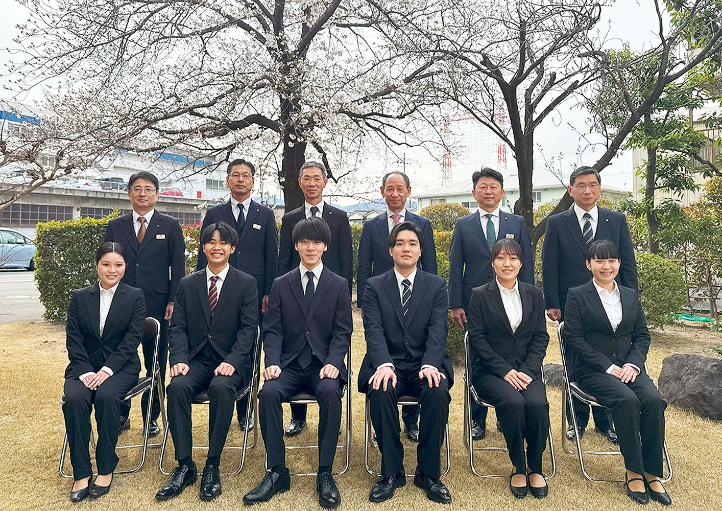前田組の入社式が執り行われました